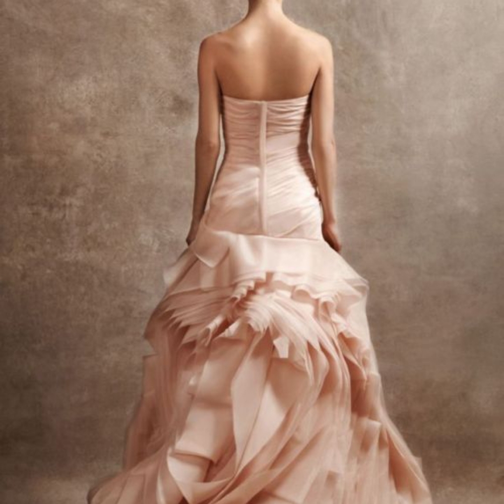 White by Vera Wang- Organza gown in IVORY
